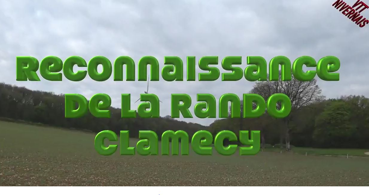 Reconnaissance rando Clamecy
