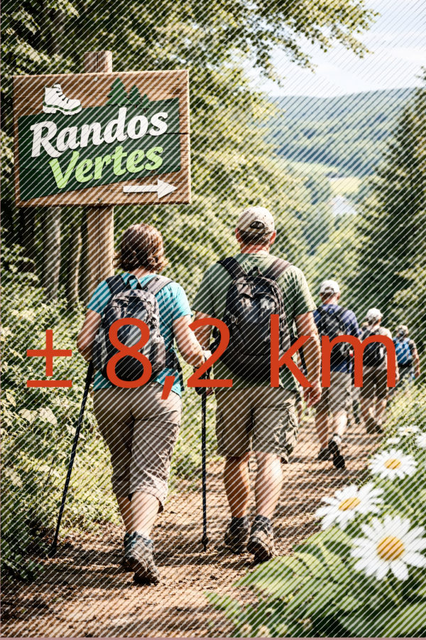 Marche8km 8,2Km marche